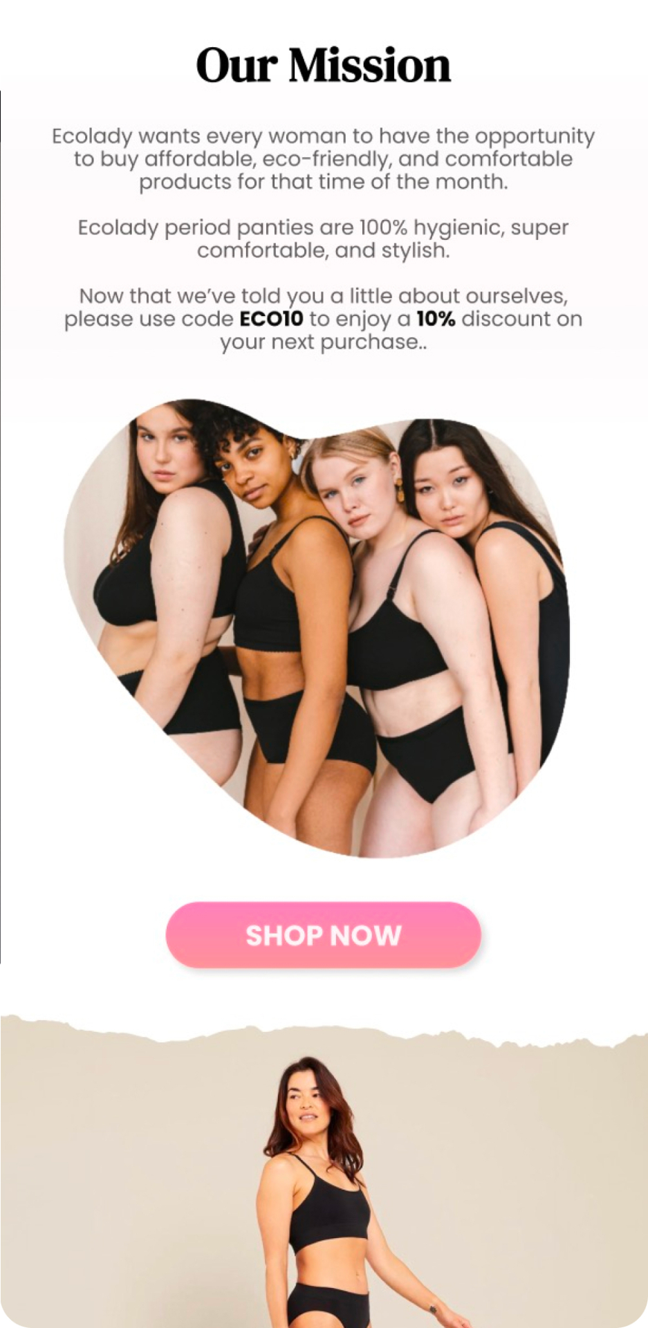 Ecolady comparison email